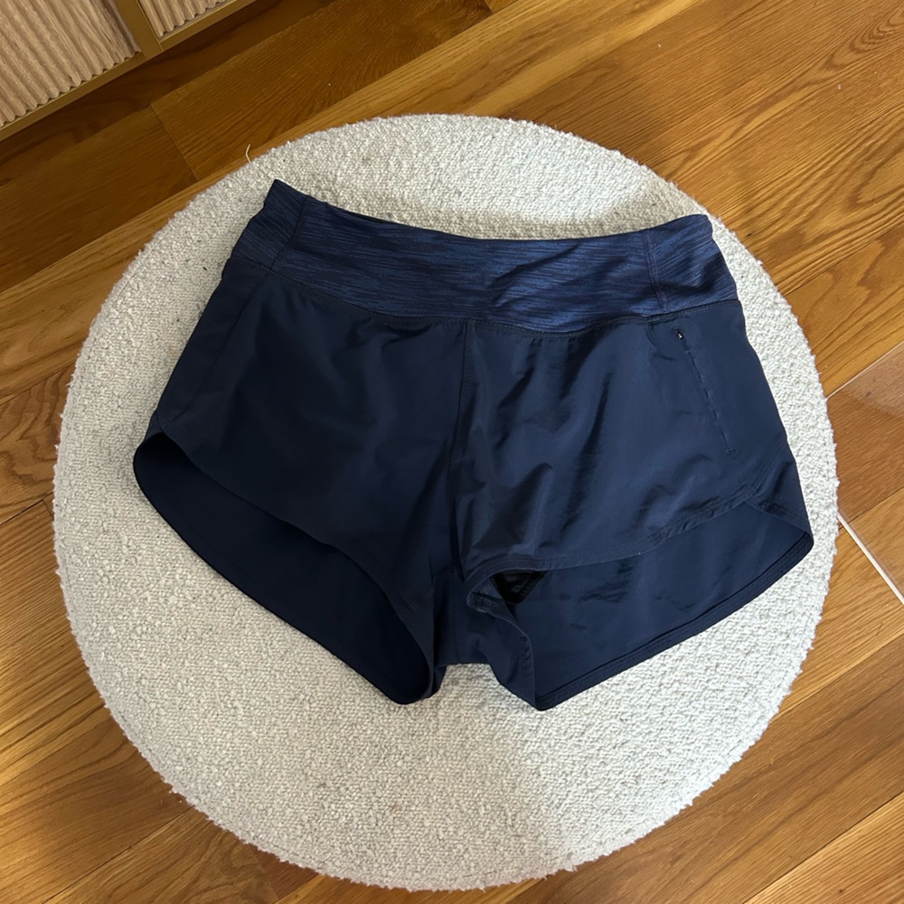 Outdoor Voices Navy Athletic Shorts